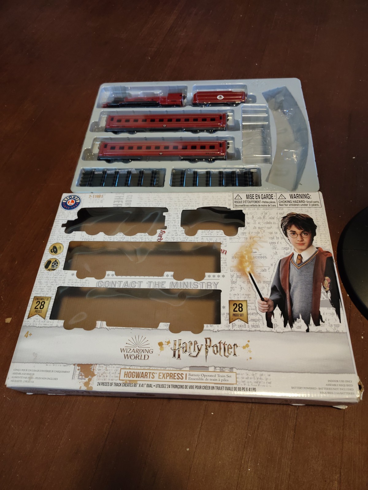 Harry Potter Hogwarts Express Model Train Set LIONEL 7-11981 New Incomplete Set Harry Potter Hogwarts Express Model Train Set LIONEL 7-11981 New Incomplete Set