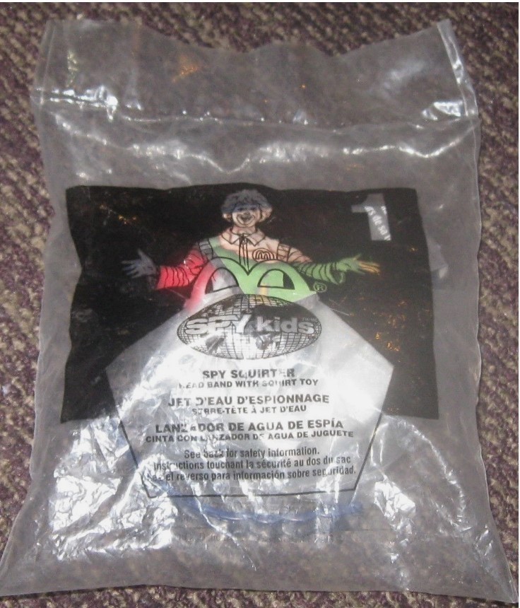 2001 2002 2003 SPY KIDS MCDONALDS HAPPY MEAL TOYS - U - PICK