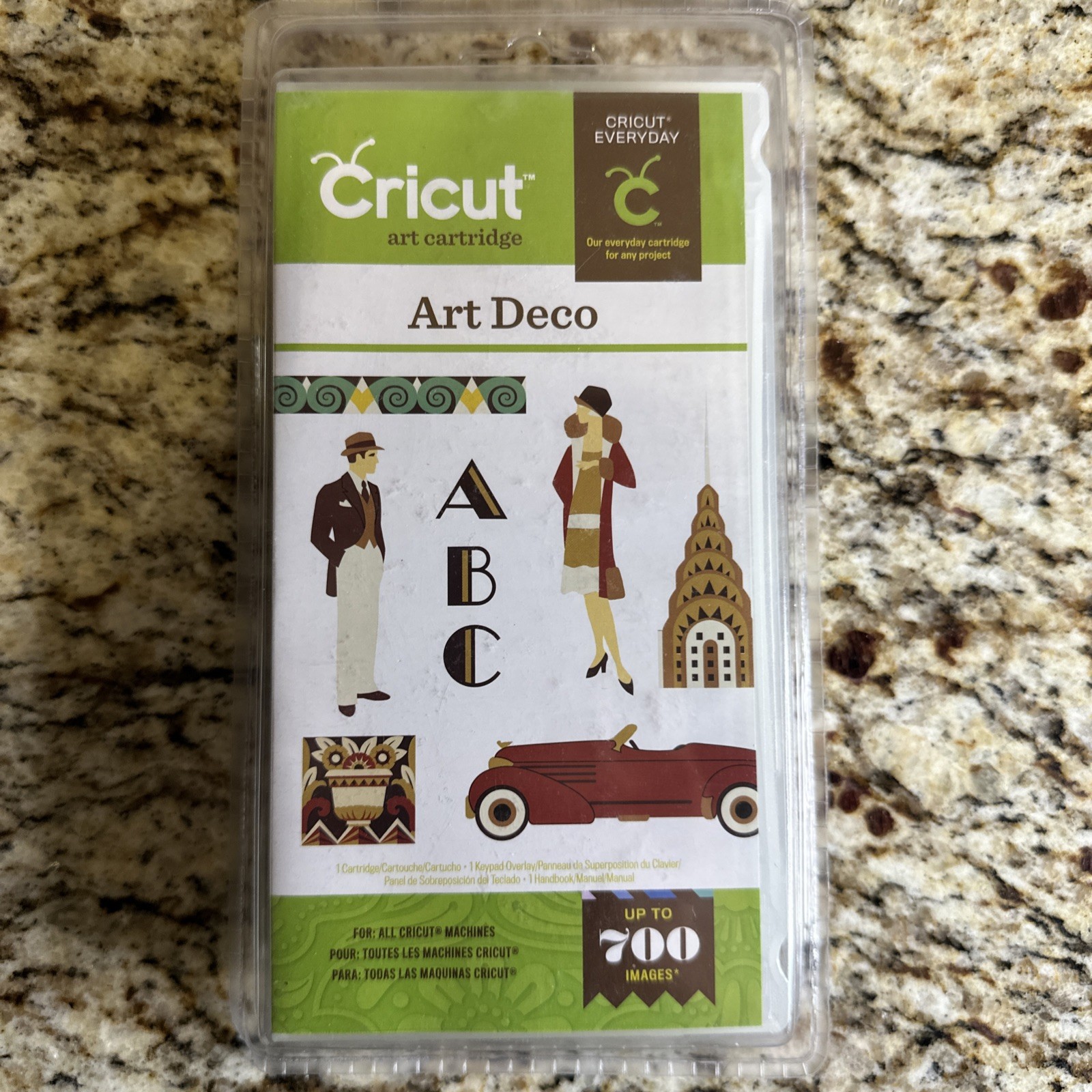 Provo Craft Cricut Art Cartridge #2001321 Art Deco
