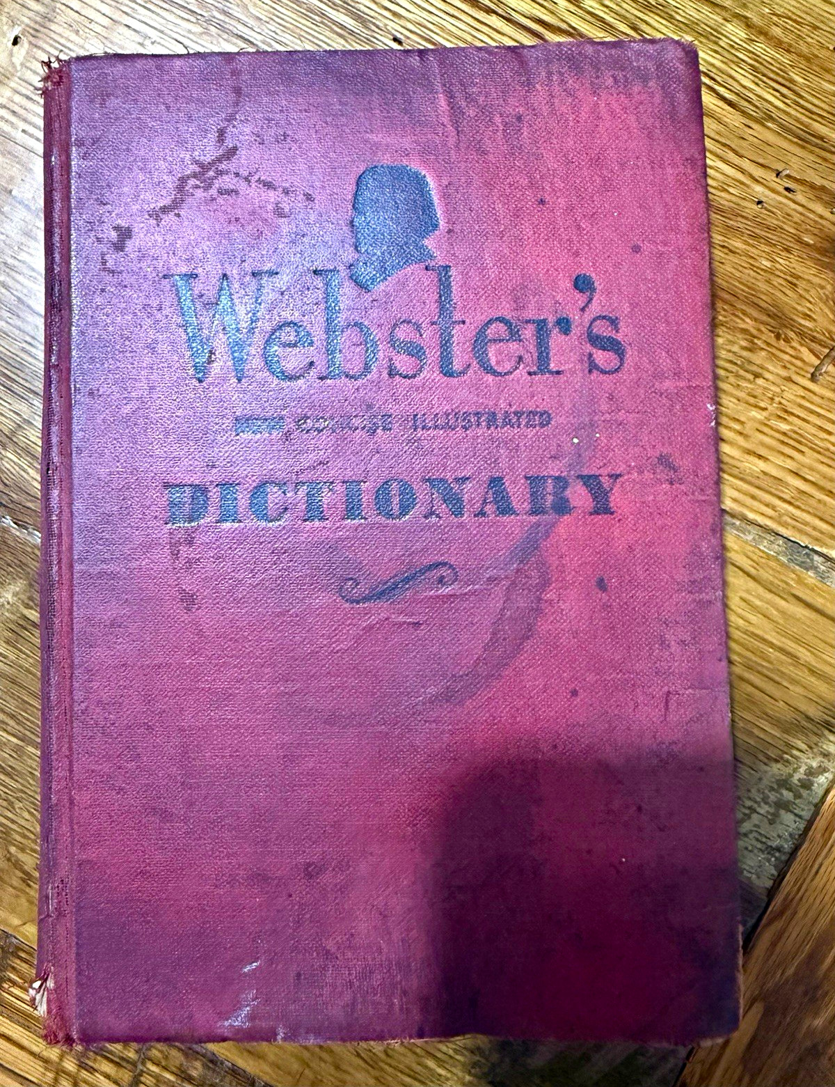 Webster's New Concise Illustrated Dictionary Hardcover 1940 Noah Webster