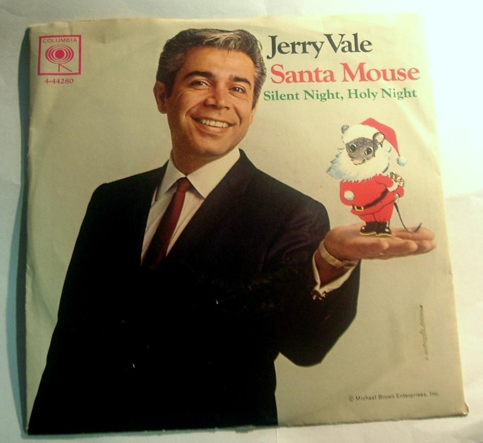 JERRY VALE -Santa Mouse / Silent Night Holy Night NEW OLD STOCK 45 M / VG+ JERRY VALE -Santa Mouse / Silent Night Holy Night NEW OLD STOCK 45 M / VG+