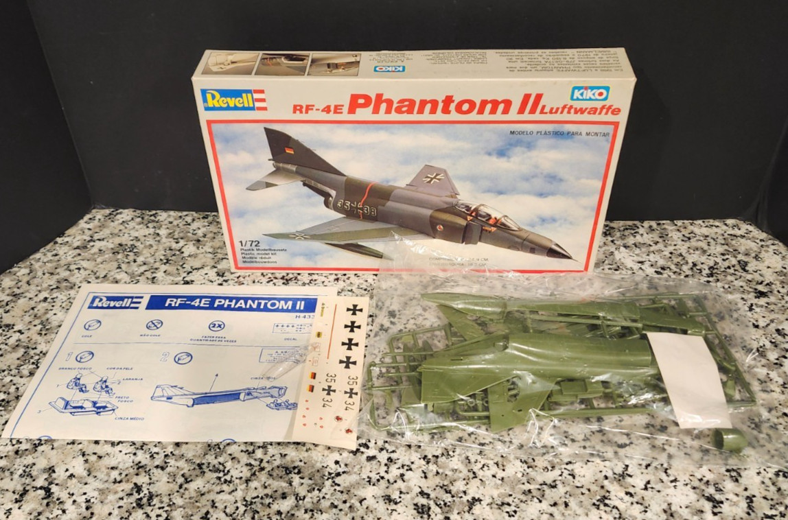 RF-4E Phantom II Luftwaffe Plane REVELL Military Model Kit NEW MIB RF-4E Phantom II Luftwaffe Plane REVELL Military Model Kit NEW MIB
