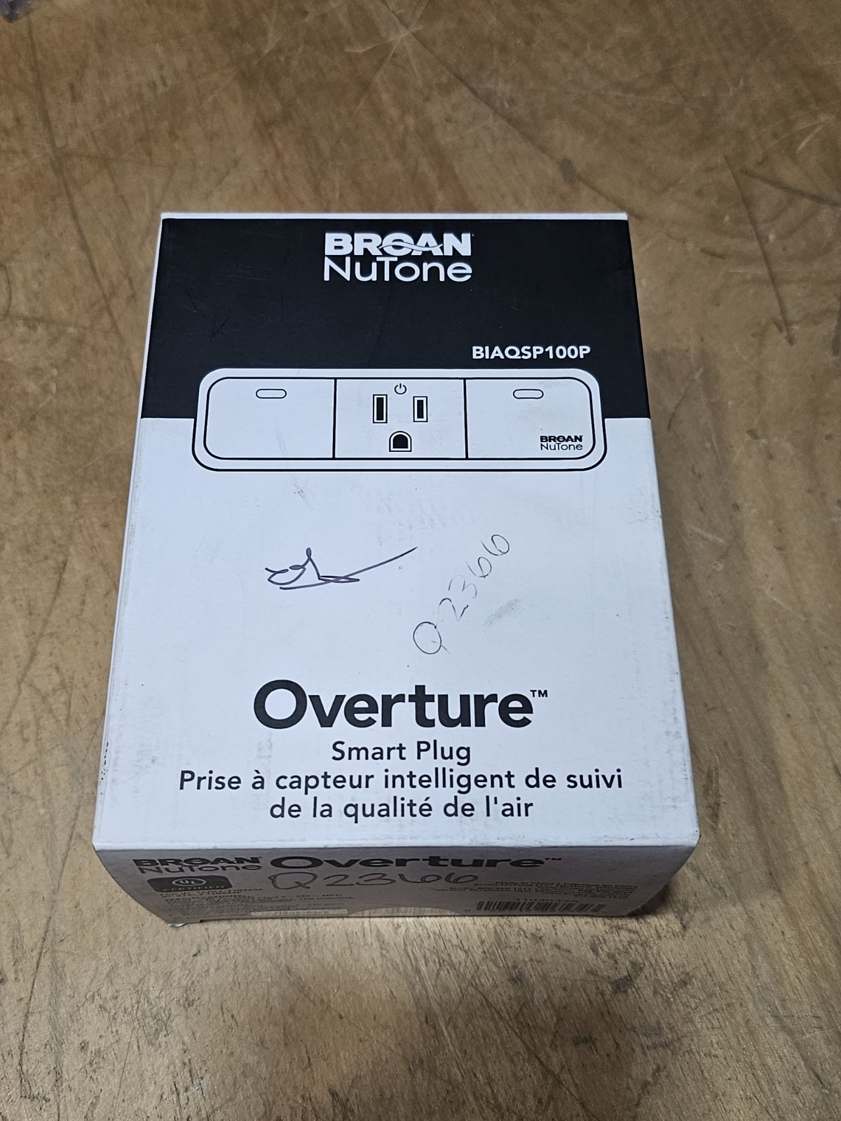 NEW BROAN NUTONE OVERTURE SMART PLUG BIAQSP100P