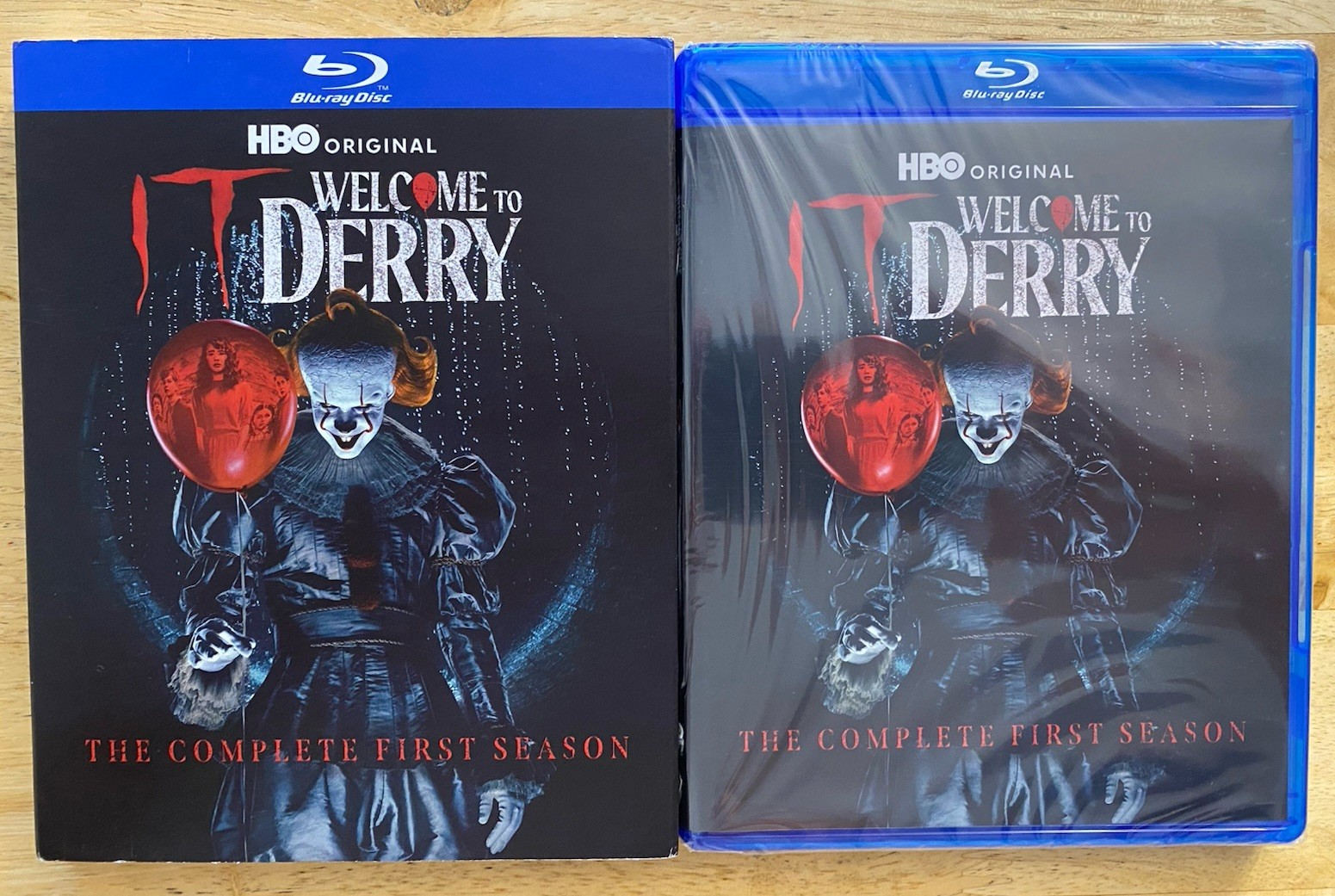 NEW HBO IT: WELCOME TO DERRY THE COMPLETE FIRST SEASON BLU RAY WITH SLIPCOVER