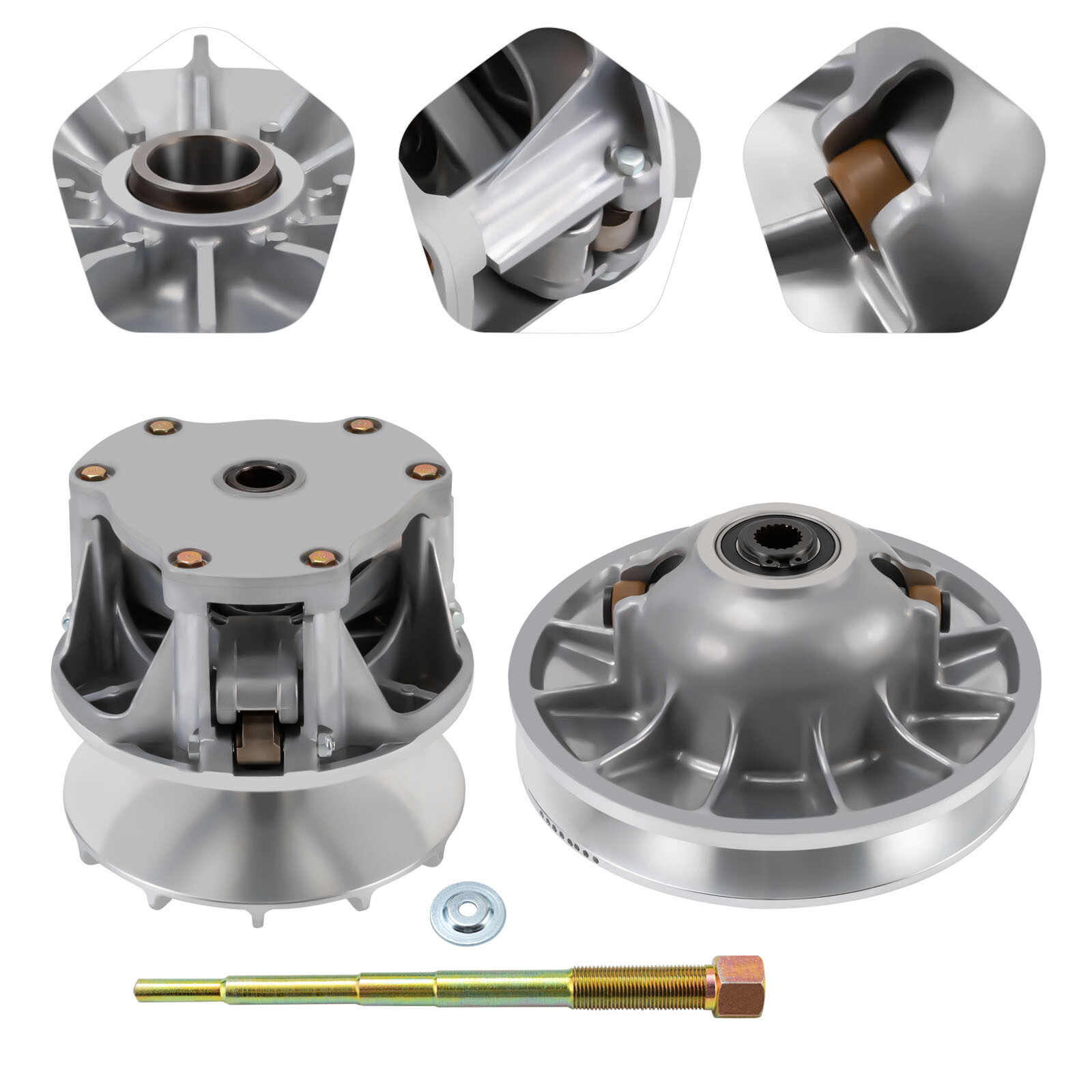 Primary & Upgraded Secondary Clutch Driven Kit For Polaris Ranger 900 XP 2014-19