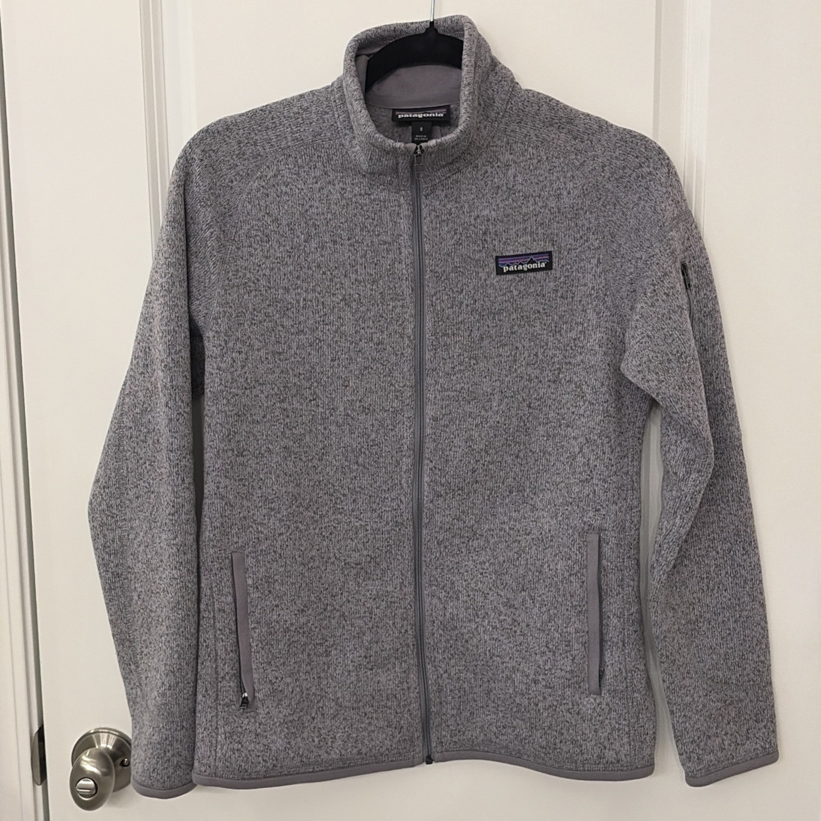 Patagonia Better Sweater Full Zip Fleece Jacket Women\'s Small Smoky Violet