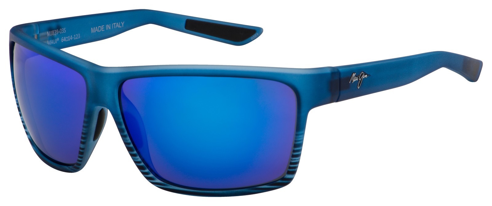 Maui Jim Men's Alenuihaha 61mm Blue Polarized Sunglasses B839-03S Maui Jim Men's Alenuihaha 61mm Blue Polarized Sunglasses B839-03S