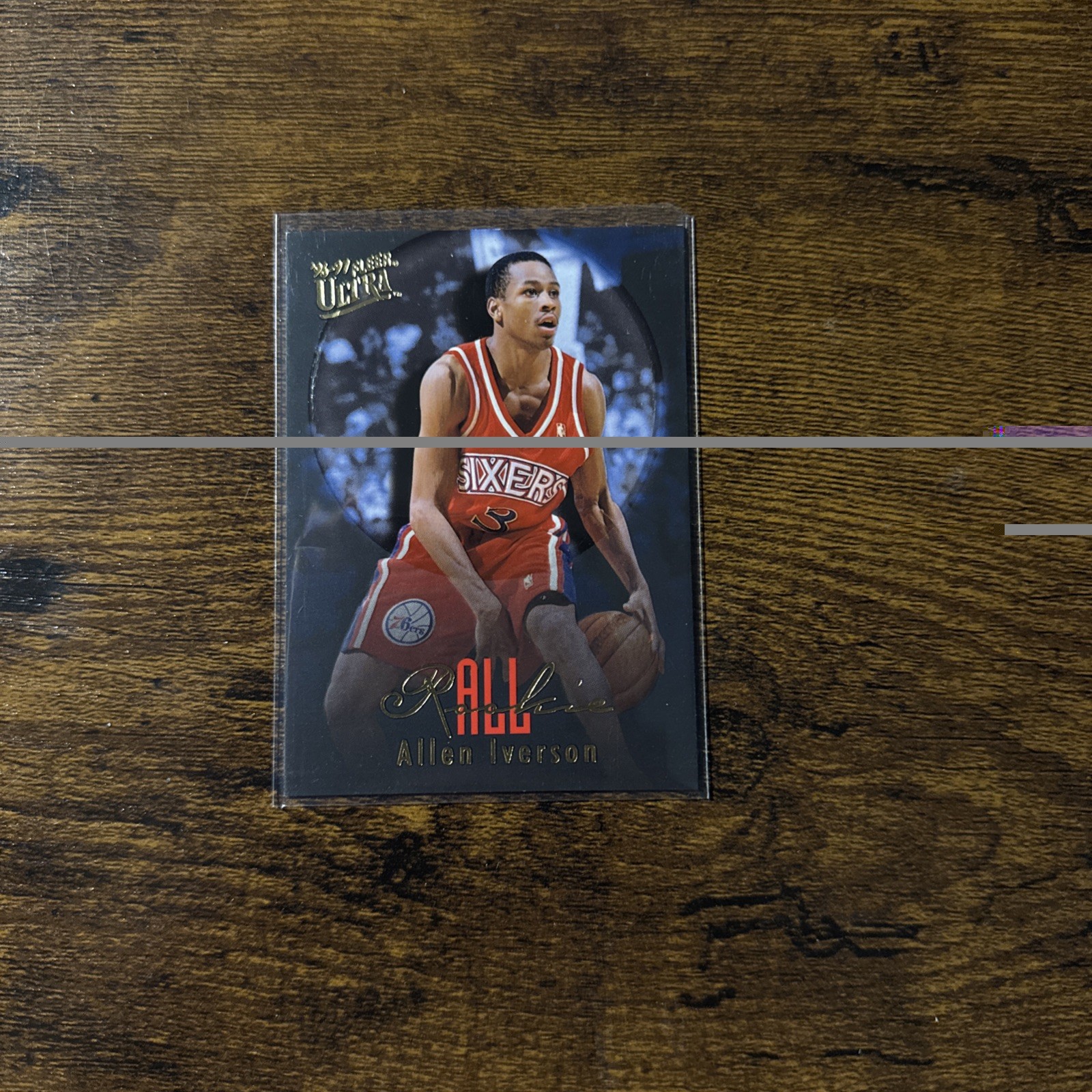 1996-97 Fleer Ultra - All Rookie Allen Iverson #7 (RC) 1996-97 Fleer Ultra - All Rookie Allen Iverson #7 (RC)