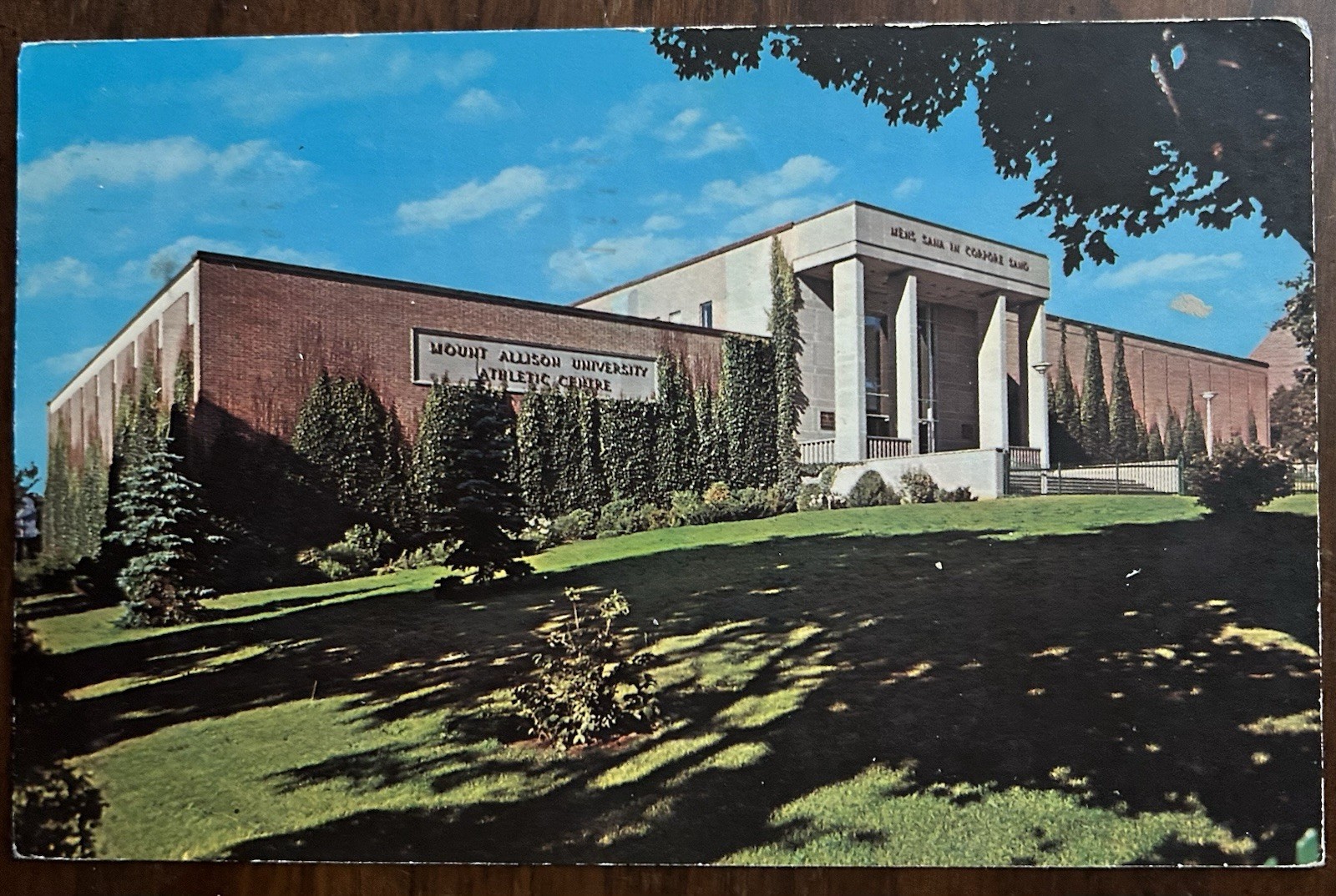 SACKVILLE NEW BRUNSWICK NB CANADA~Mount Mt Allison University~Athletic Centre