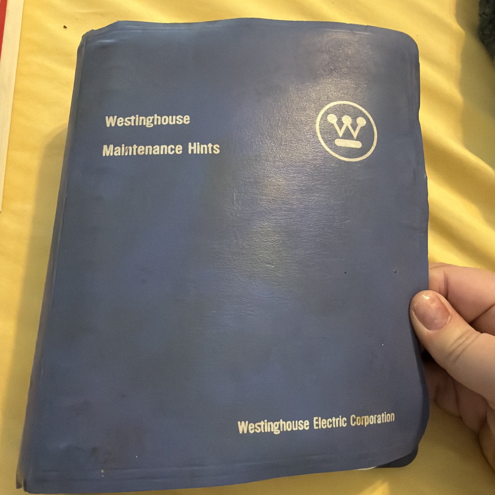 Vintage Westinghouse Electric Maintenance Hints Book Softcover Spiral Pittsburgh Vintage Westinghouse Electric Maintenance Hints Book Softcover Spiral Pittsburgh