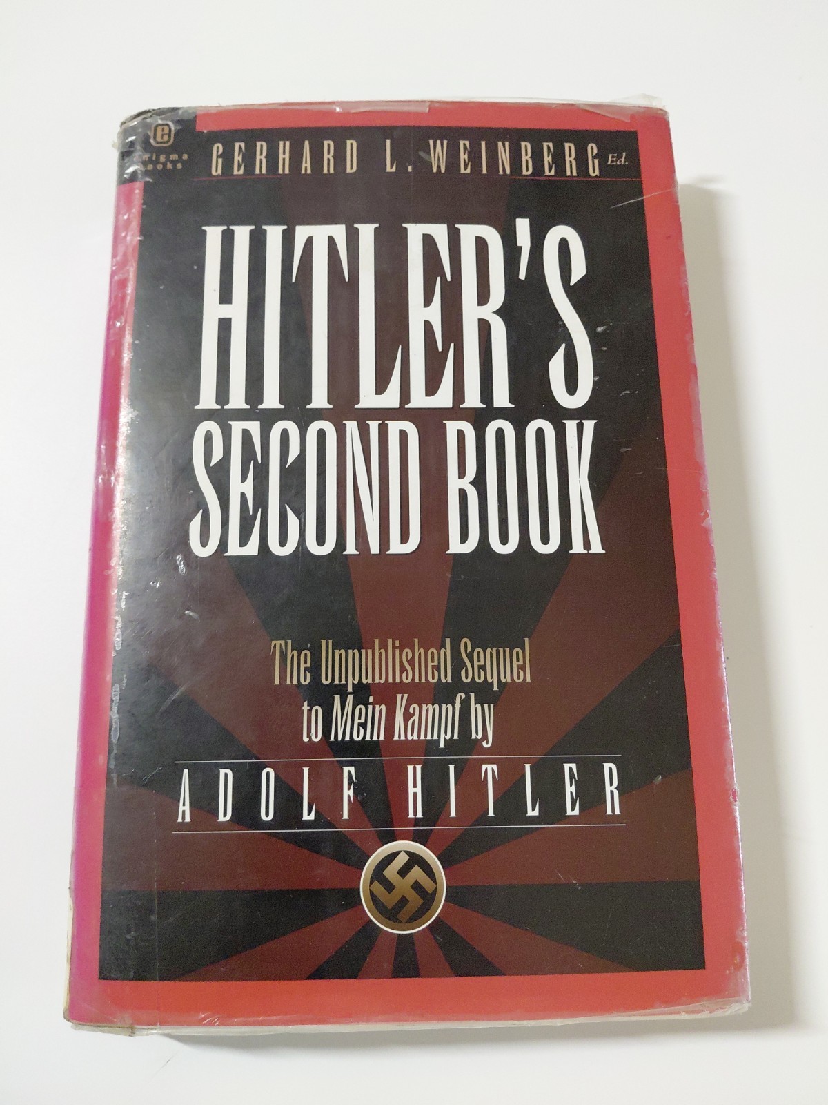 Hitler\'s Second Book The Unpublished Sequel by Gerhard Weinberg (Hardcover) RARE Hitler\'s Second Book The Unpublished Sequel by Gerhard Weinberg (Hardcover) RARE