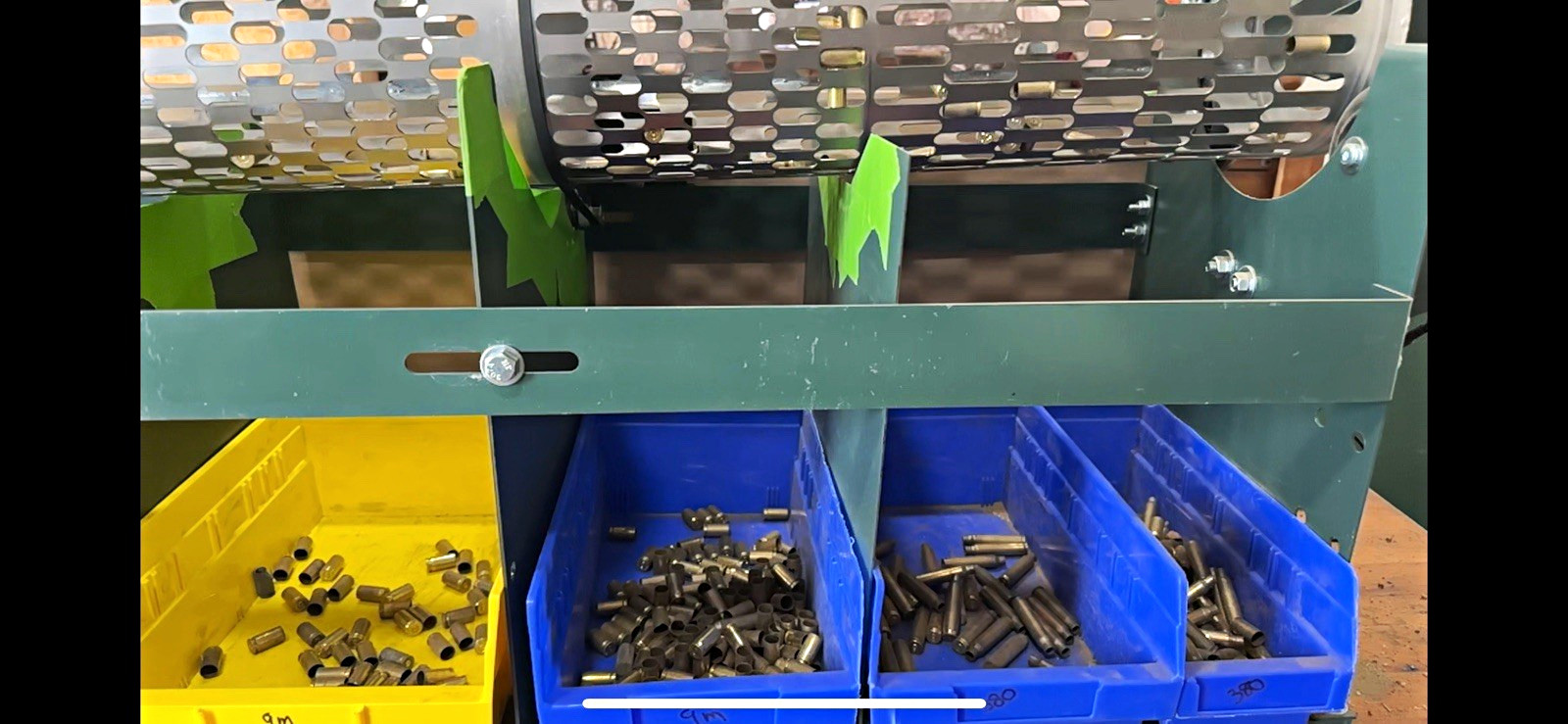 Game Changer Range Brass Sorter Trommel Screens Reloading System Order #1053 Game Changer Range Brass Sorter Trommel Screens Reloading System Order #1053