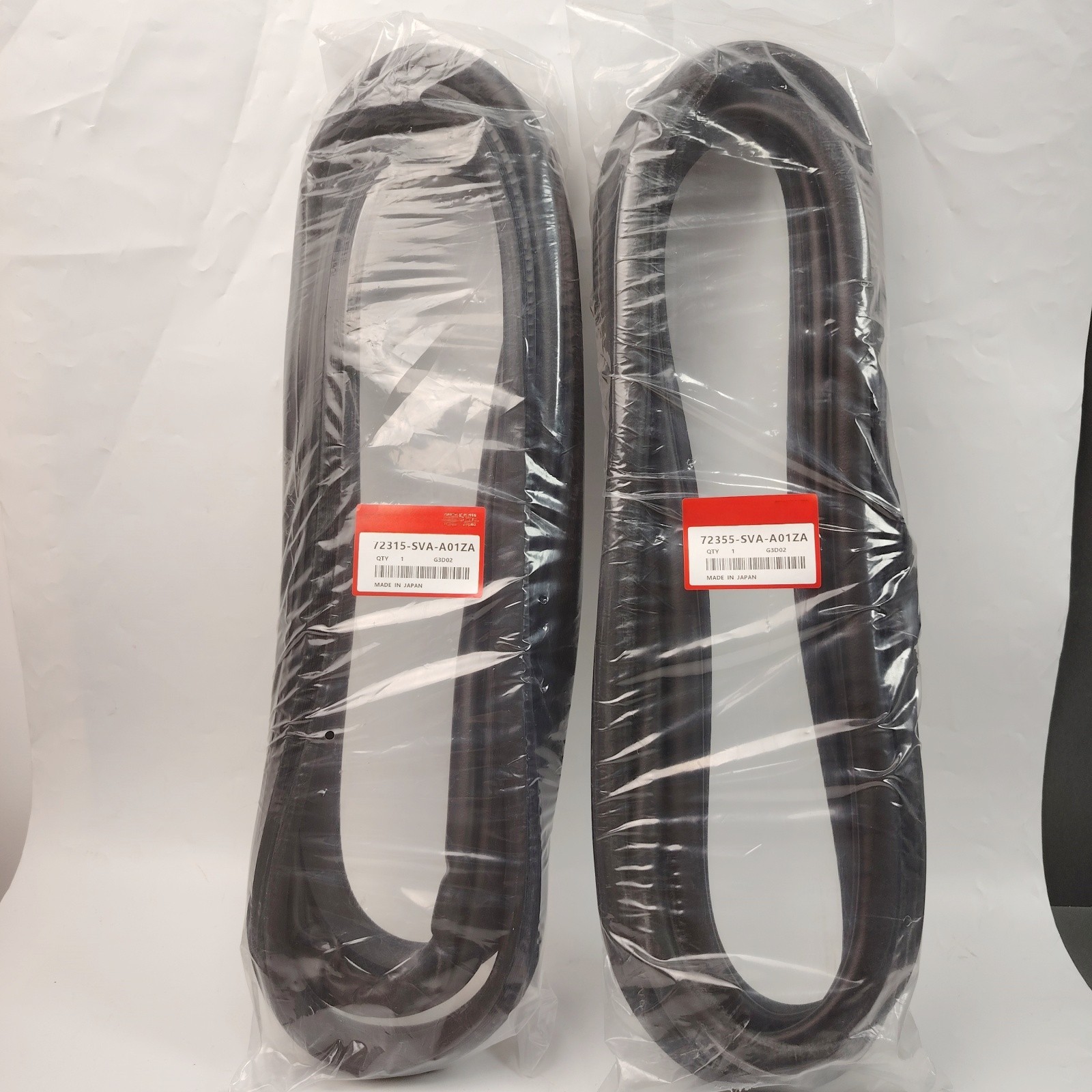 Door Seal Set For 2006-2011 Honda Civic 2DR 72315-SVA-A01ZA 72355-SVA-A01ZA US