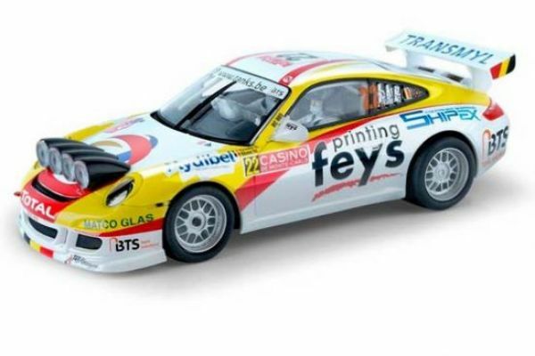 SCX 1/32 Slot Car Porsche 911 GT3 Rally #22 Duez A10219 w/ LIGHTS Scalextric SCX 1/32 Slot Car Porsche 911 GT3 Rally #22 Duez A10219 w/ LIGHTS Scalextric