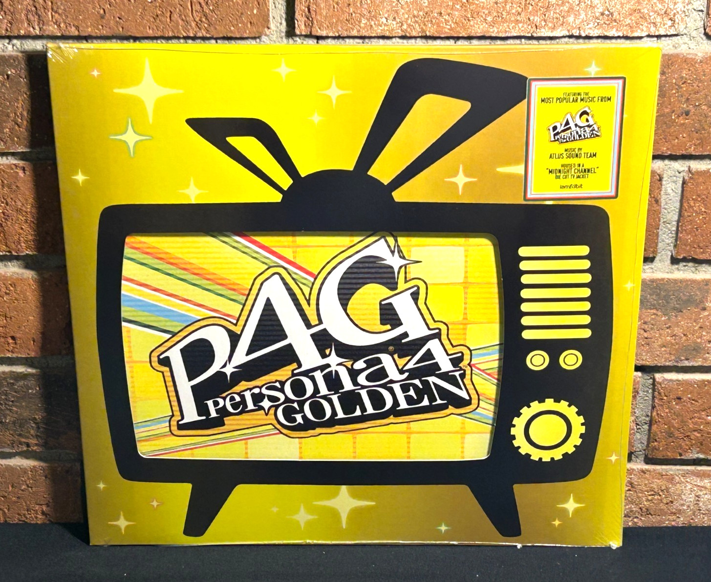 PERSONA 4 - Soundtrack, Limited 1st Press GOLDEN COLORED VINYL LP New & Sealed PERSONA 4 - Soundtrack, Limited 1st Press GOLDEN COLORED VINYL LP New & Sealed