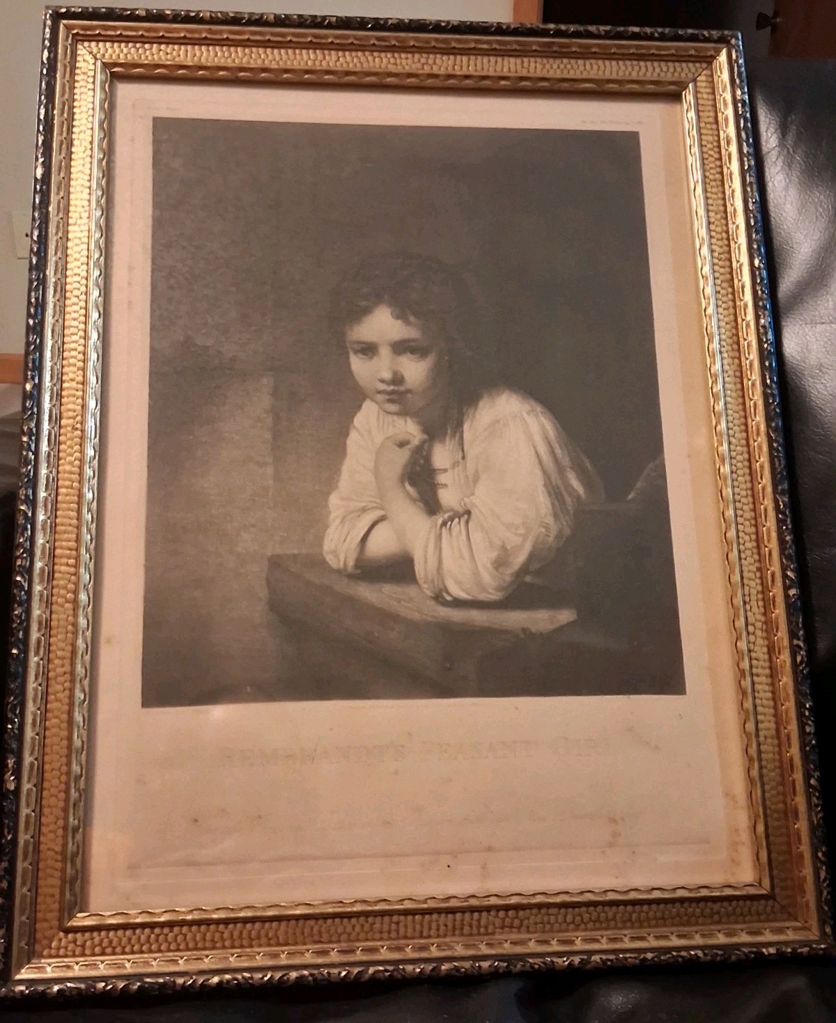 RARE - (1814) - Engraving by W. Say, of 