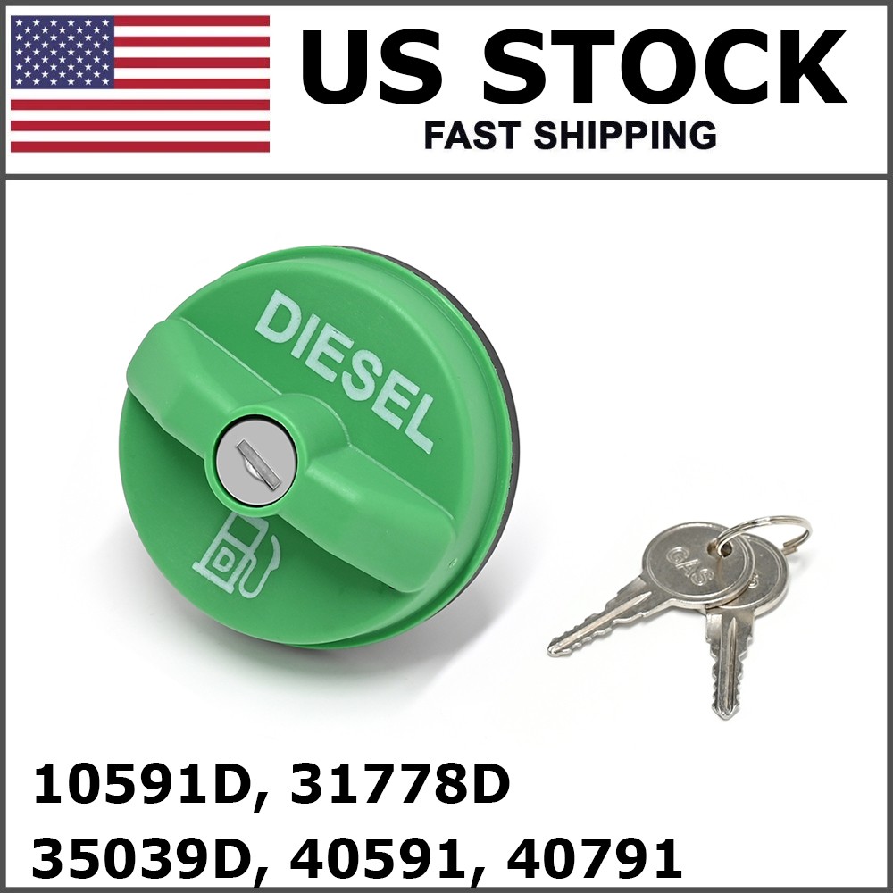 10591D Locking Fuel Gas Cap Diesel Fuel Tank For Ford F250 F350 F450 F550 E-350