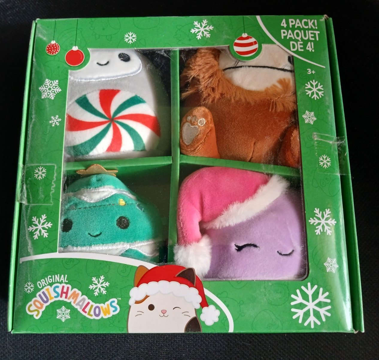 Squishmallows 4pack ornaments Squishmallows 4pack ornaments
