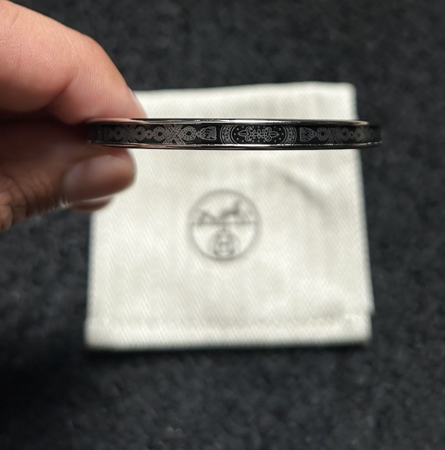 Hermes Grand Apparat Bangle Size 65