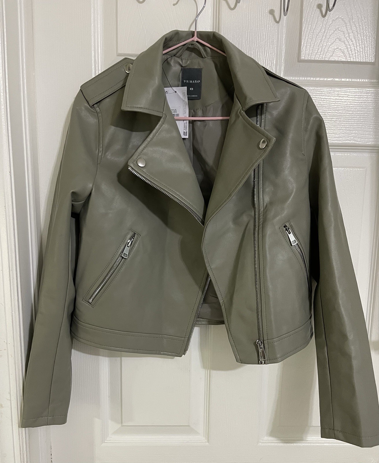 Primark Women\'s Leather  Jacket Size XS