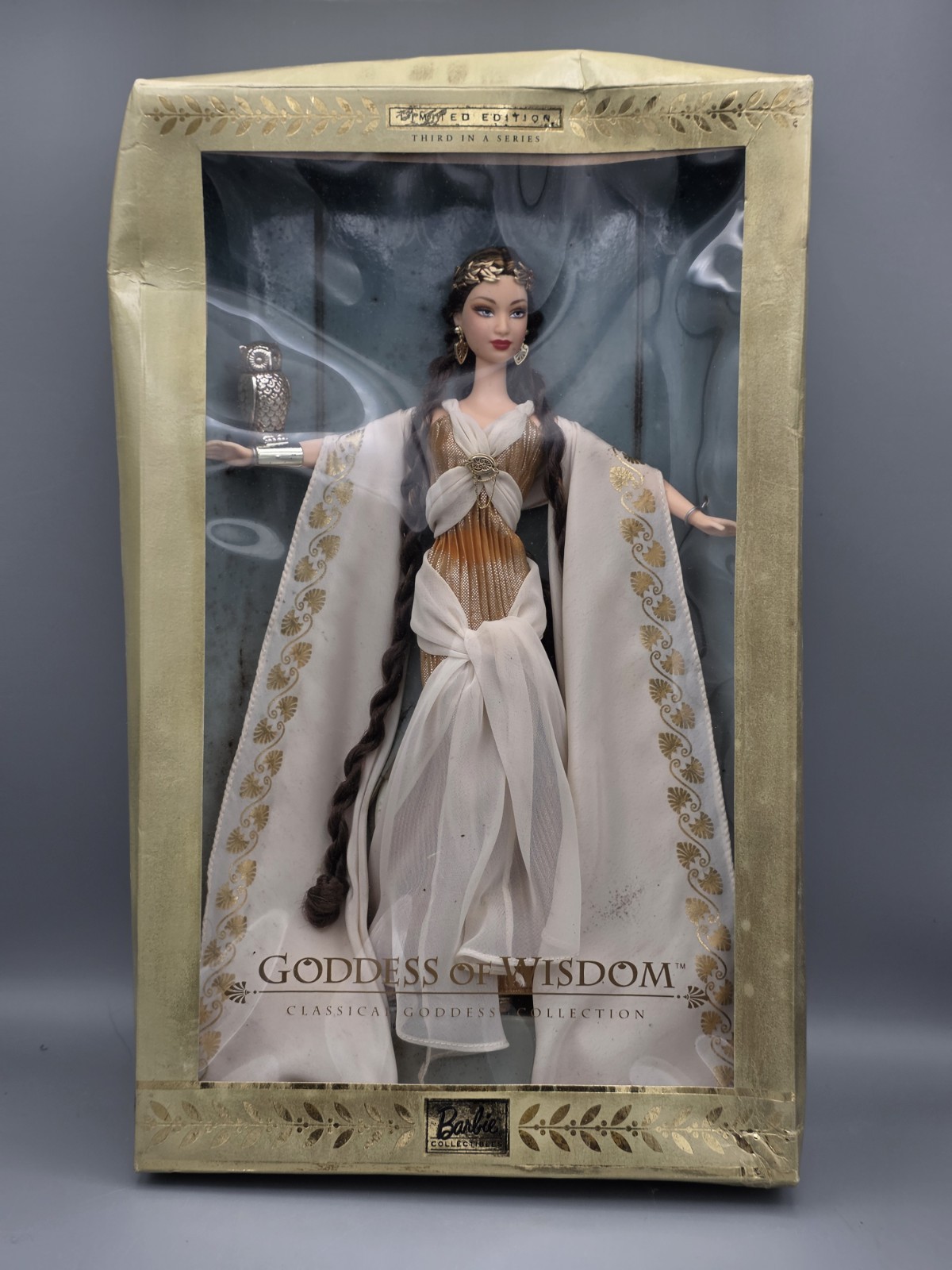 Barbie Classical Goddess Goddess of Wisdom Doll MPN X8428 NRFB Mattel