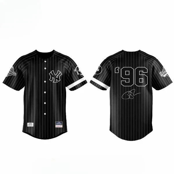 Yankees 2026 Jay-Z 30 Years Of Music Career Baseball Jersey Striped Yankees 2026 Jay-Z 30 Years Of Music Career Baseball Jersey Striped