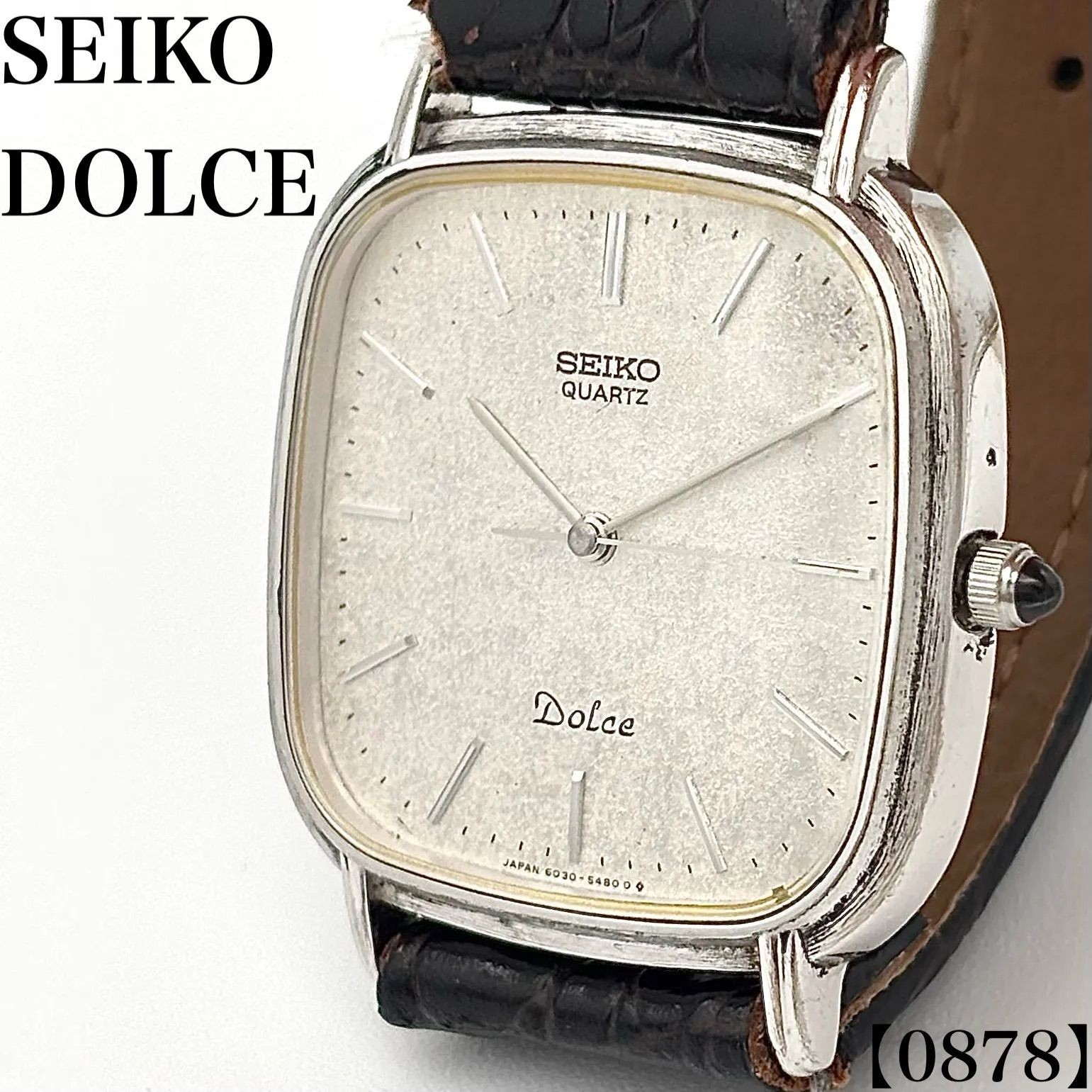 Working item Working item Seiko SEIKO DOLCE Watch Men's Quartz 6030-5420 Silver