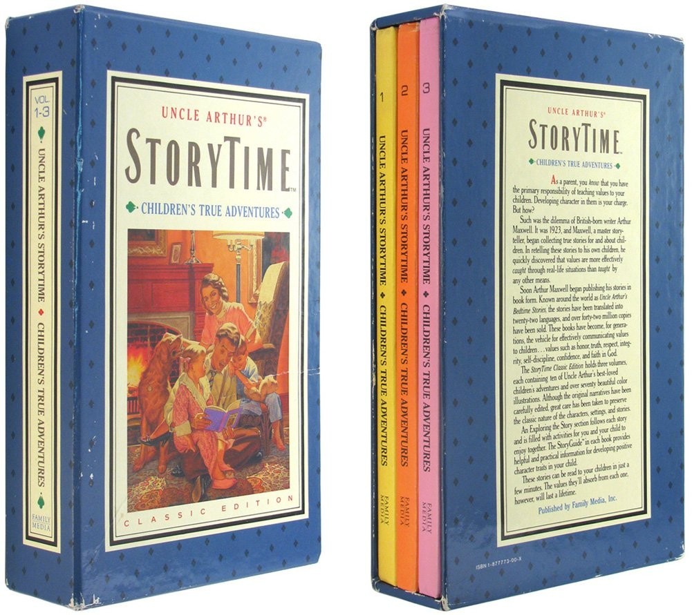 Uncle Arthur’s StoryTime – Classic Edition, Volumes 1–3 (Boxed Set) Vintage VG