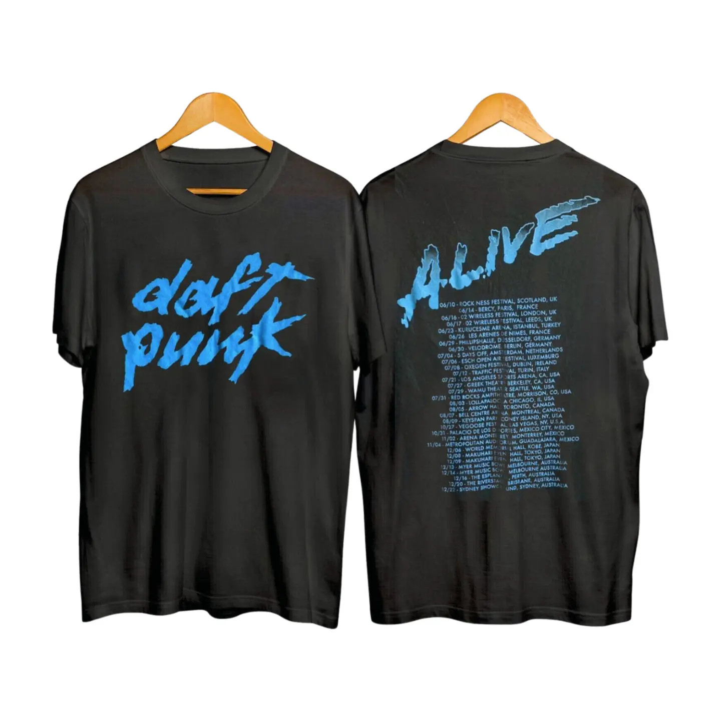 RARE Vintage Rare 2007 Daft Punk Alive Tour T-shirt RARE Vintage Rare 2007 Daft Punk Alive Tour T-shirt