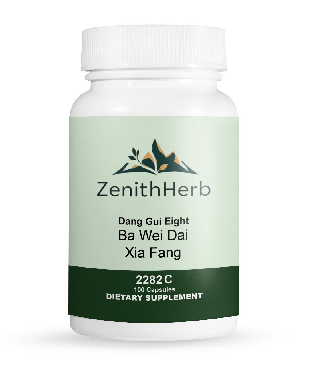 ZenithHerb Ba Wei Dai Xia Fang, Dang Gui Eight Decoction, 200 Count Capsules