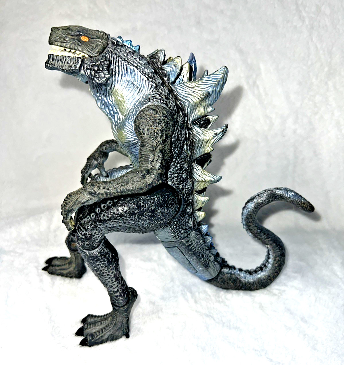 1998 GODZILLA 8” Vintage Electronic Roaring Kaiju Figure Trendmaters Toho Co