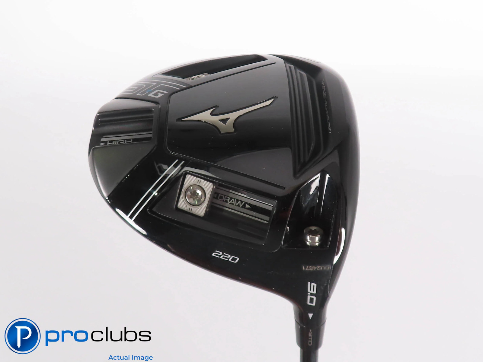 Nice Mizuno ST-G 220 9* Driver - HZRDUS RDX Black 60g 6.0 Stiff Flex 519906