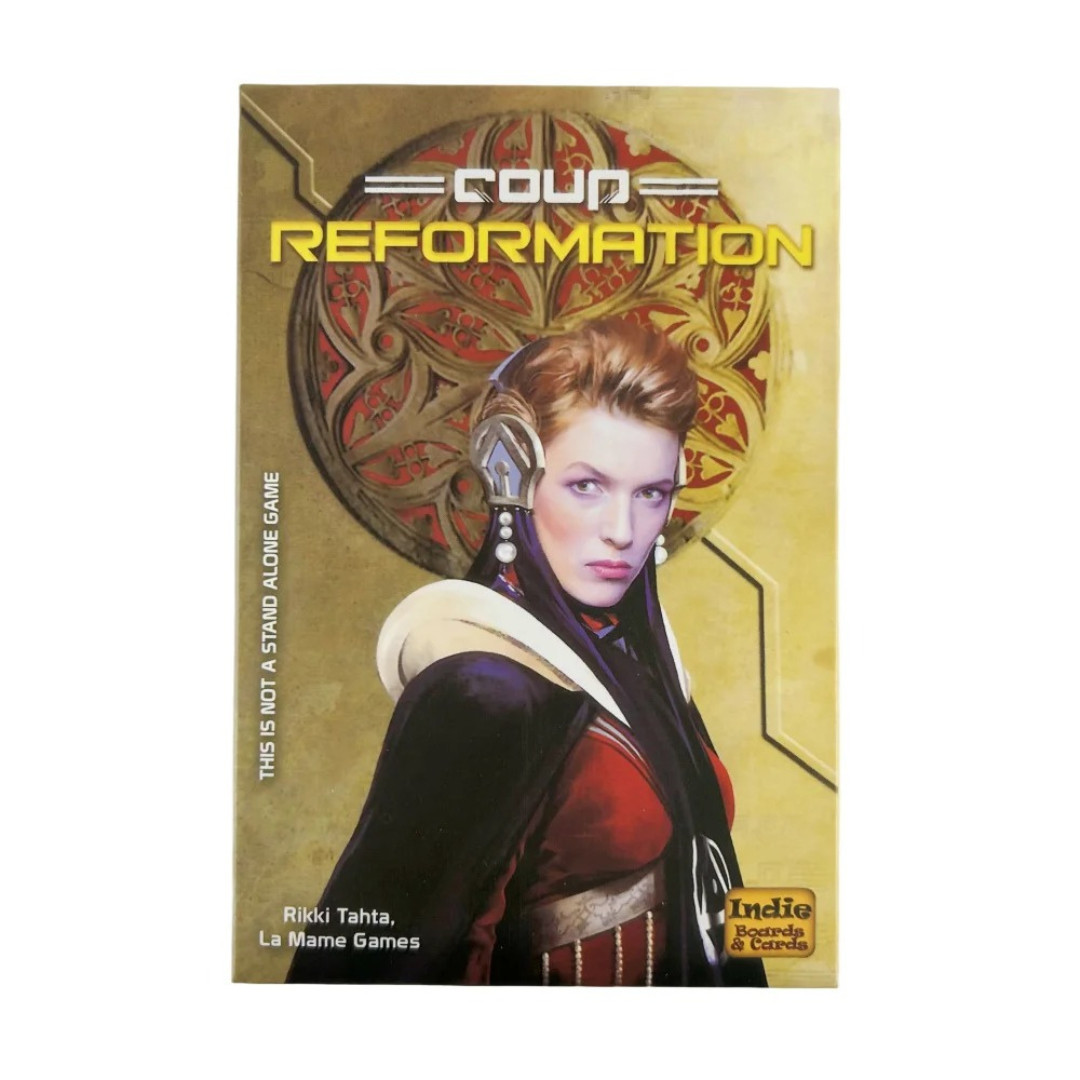 Indie Boards & Cards Coup Card Game Reformation Expansion 2nd Edition - USA