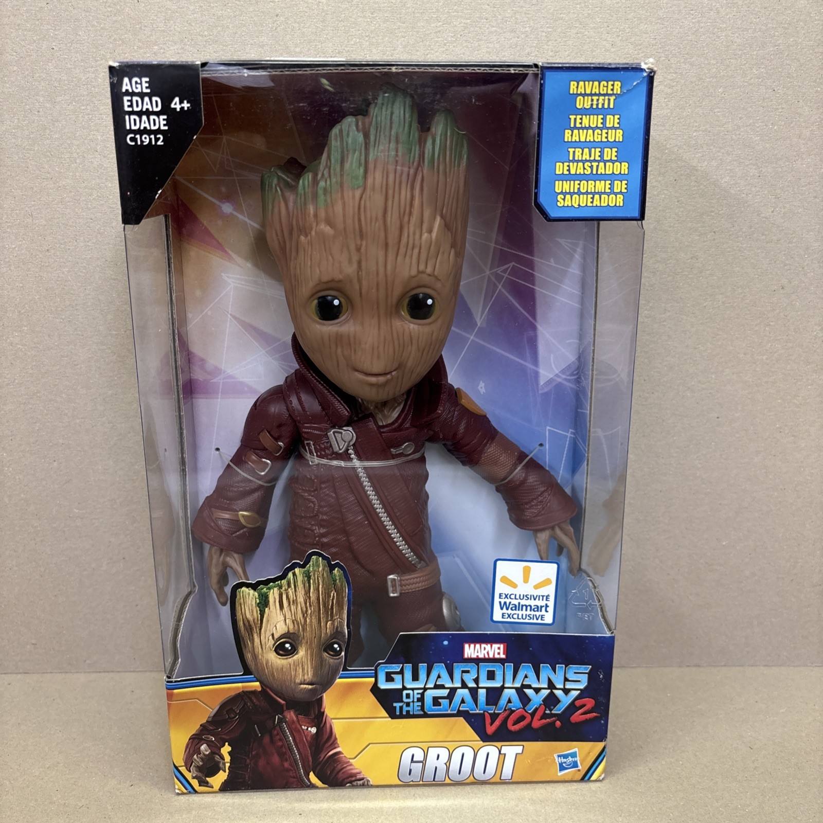 Marvel Guardians Of The Galaxy Vol 2: GROOT in Ravager Outfit Action Figure 10”