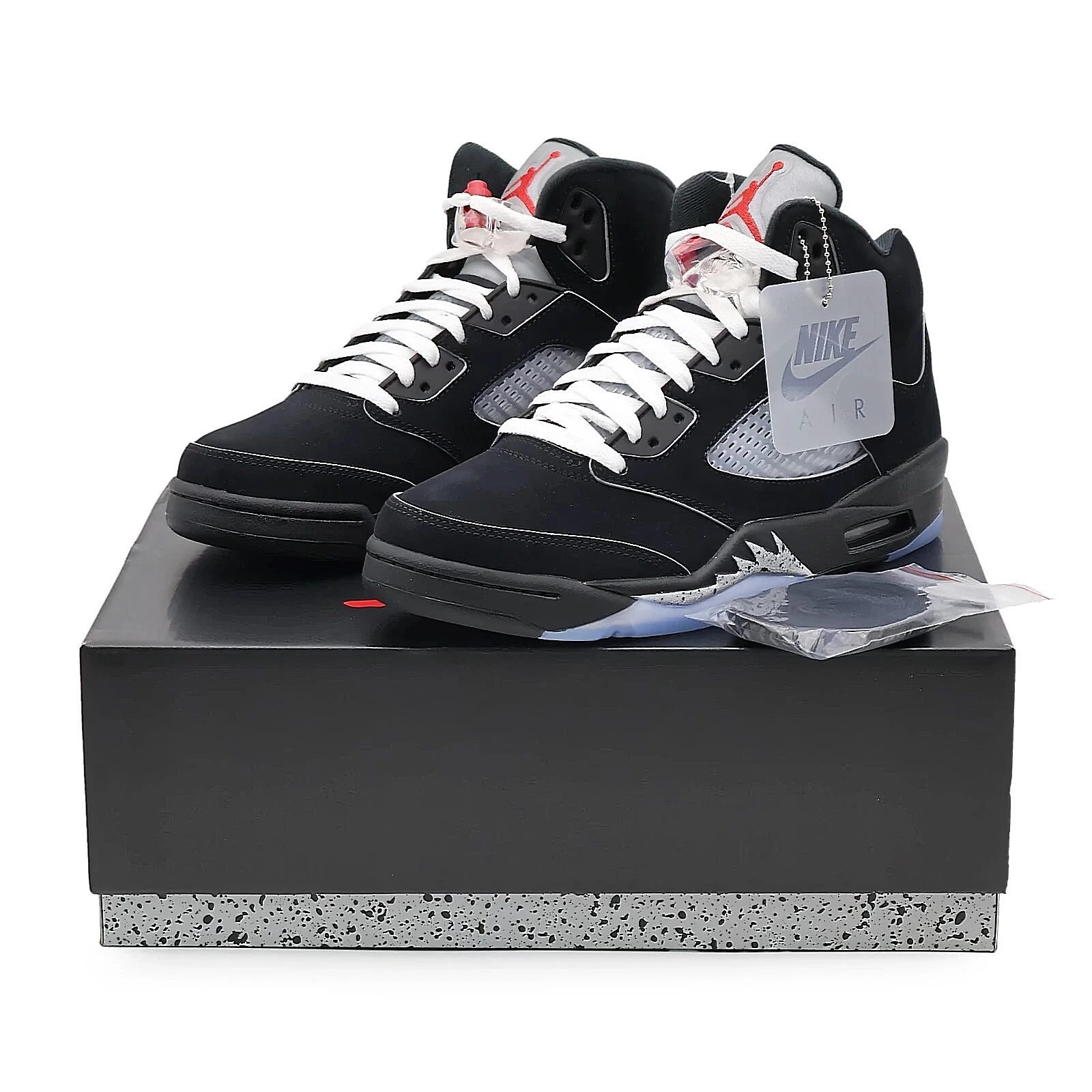 NK AJ5 Retro OG Black Metallic Reimagined HF3975-001 Men Shoes