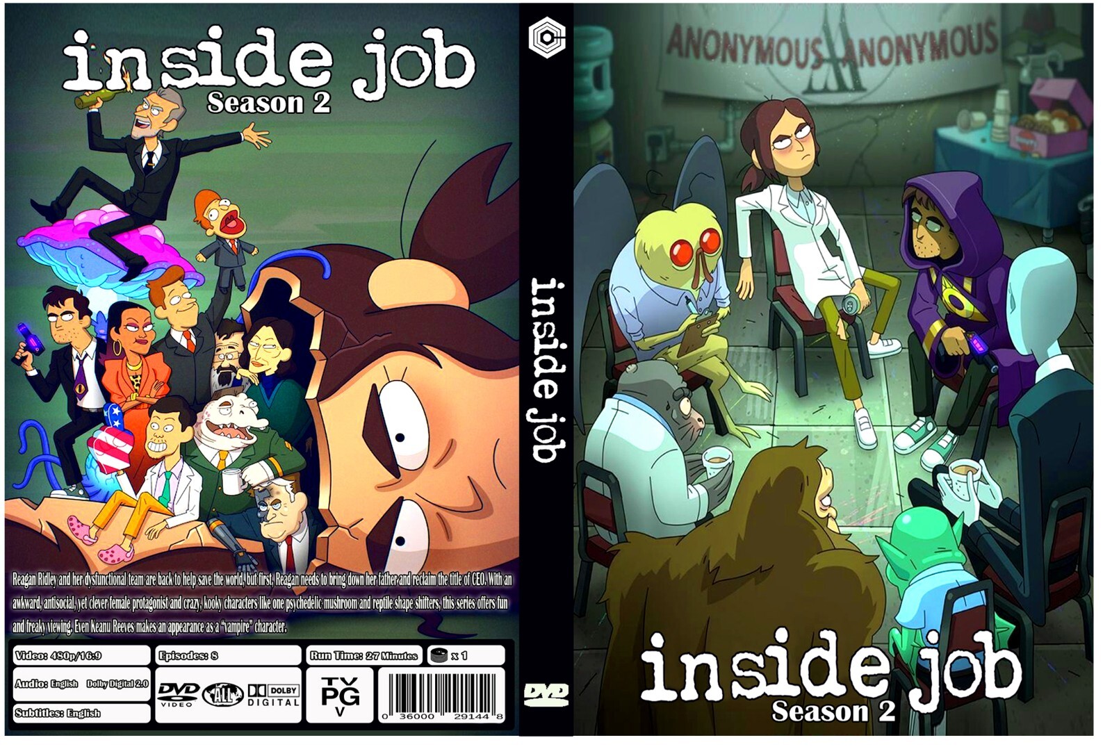 Inside Job Series Season 2 Episodes 1-8 English Audio with English Subtitles