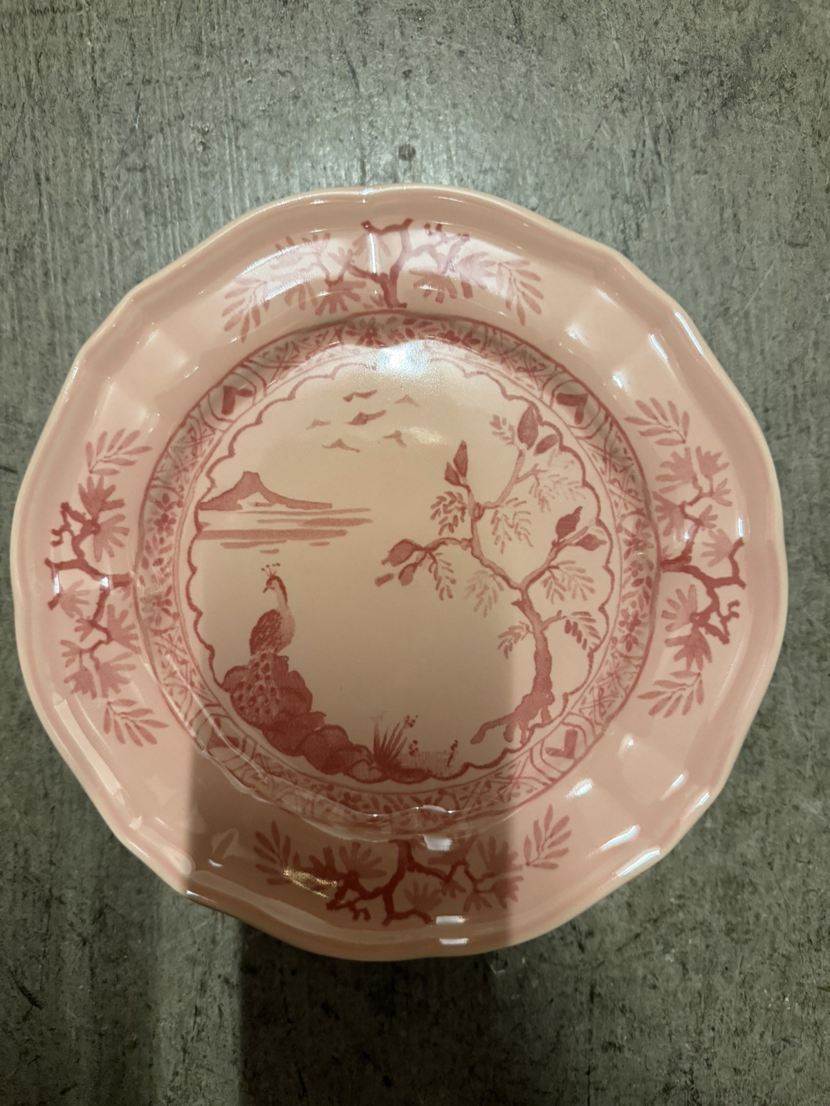 One Pink Salad/dessert Plates From Southern Living Inspired By Ginori-1735 One Pink Salad/dessert Plates From Southern Living Inspired By Ginori-1735