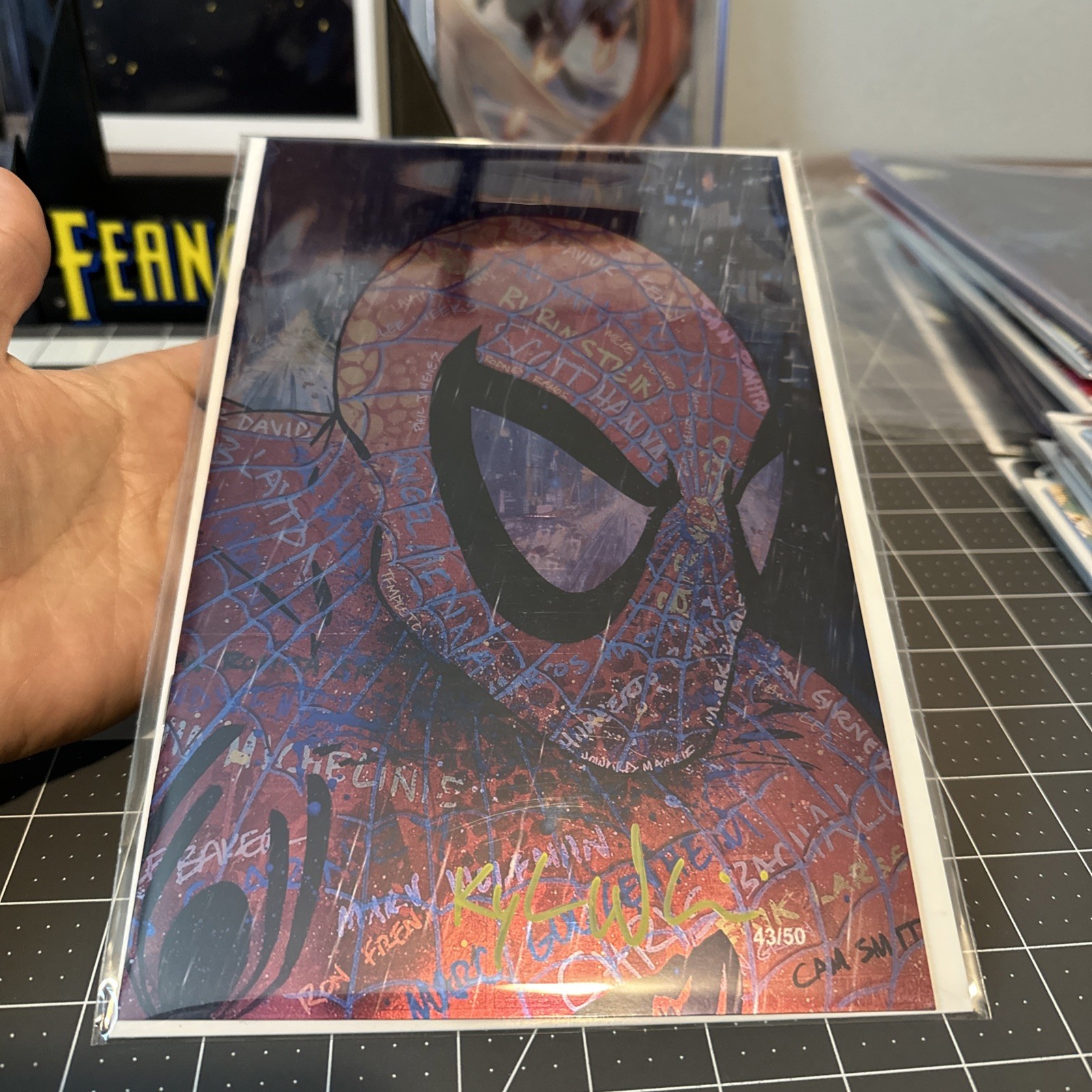 DORK GRAFFITI KYLE WILLIS REDUX CITY SIGNED NM W/COA 43/50 🔥FOIL DORK GRAFFITI KYLE WILLIS REDUX CITY SIGNED NM W/COA 43/50 🔥FOIL