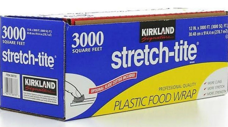 Kirkland Signature Stretch-Tite Premium Plastic Food Wrap 12\