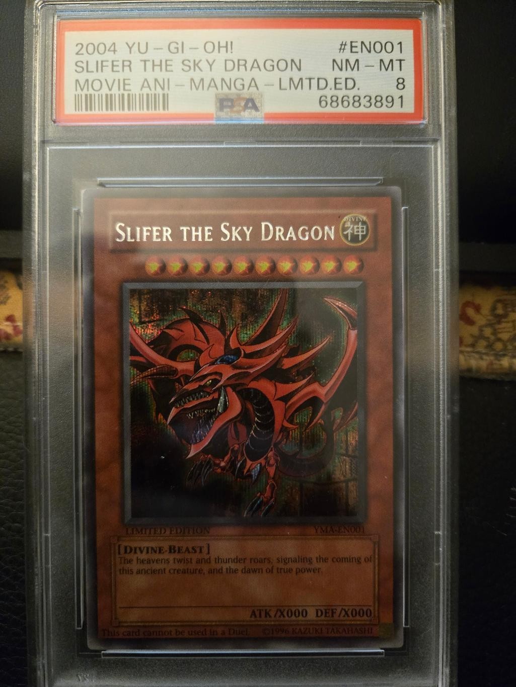 Slifer the Sky Dragon YMA-EN001 Yu-Gi-Oh The Dark Side of Dimensions Movie Pack