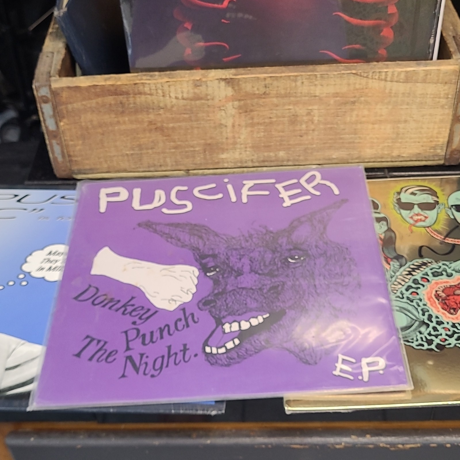 Puscifer Donkey Punch Vinyl Record- Factory Sealed- Rare Puscifer Donkey Punch Vinyl Record- Factory Sealed- Rare
