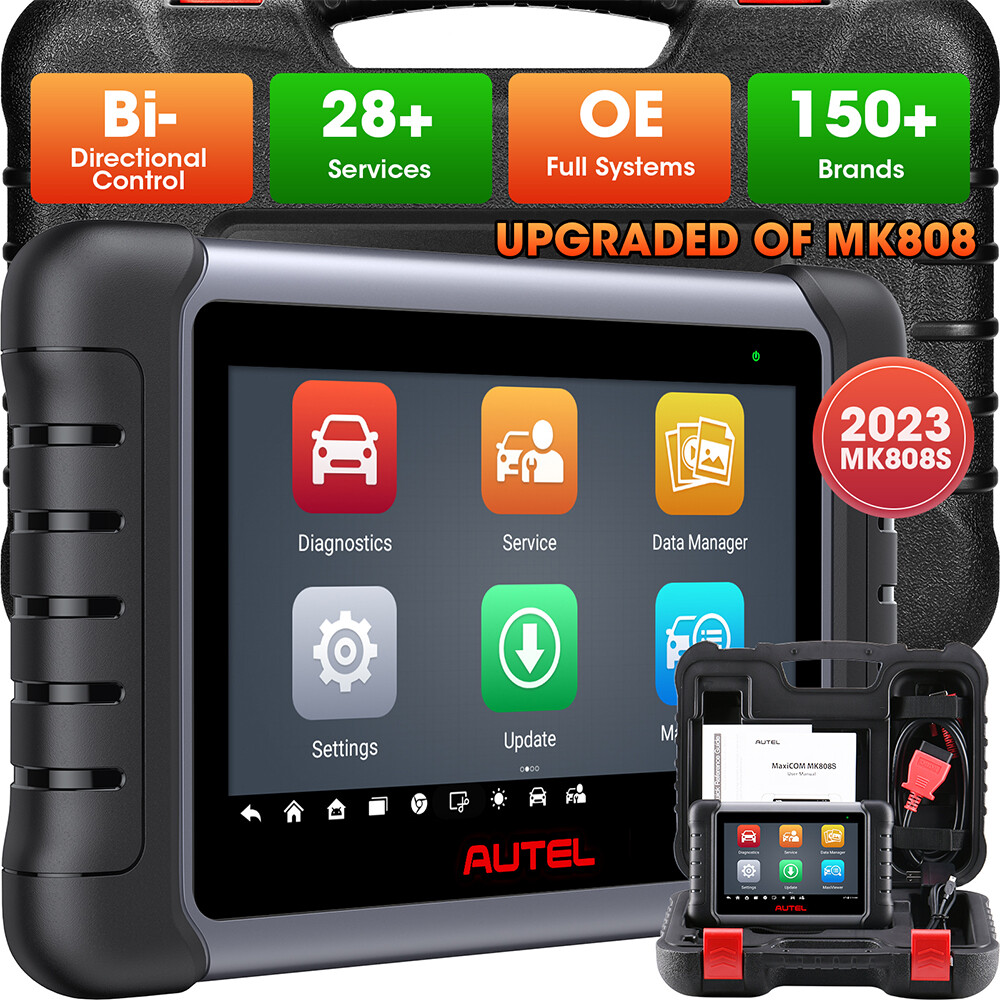 2026 Autel MaxiCOM MK808S as MK808BT PRO Bidirectional Diagnostic Scanner Tool