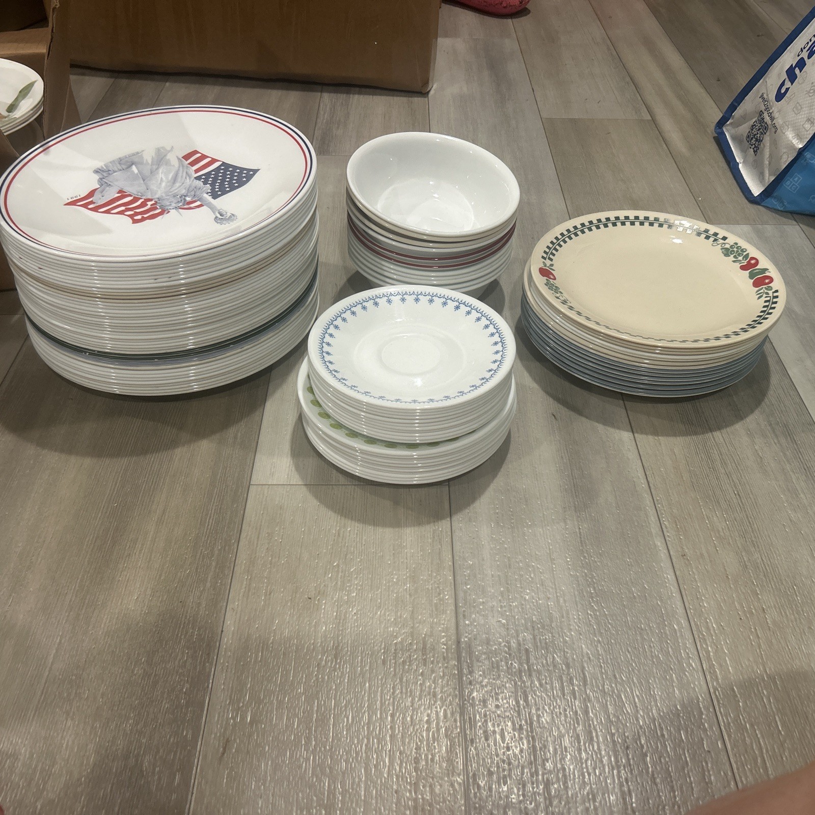 Huge Random Corelle Lot Huge Random Corelle Lot