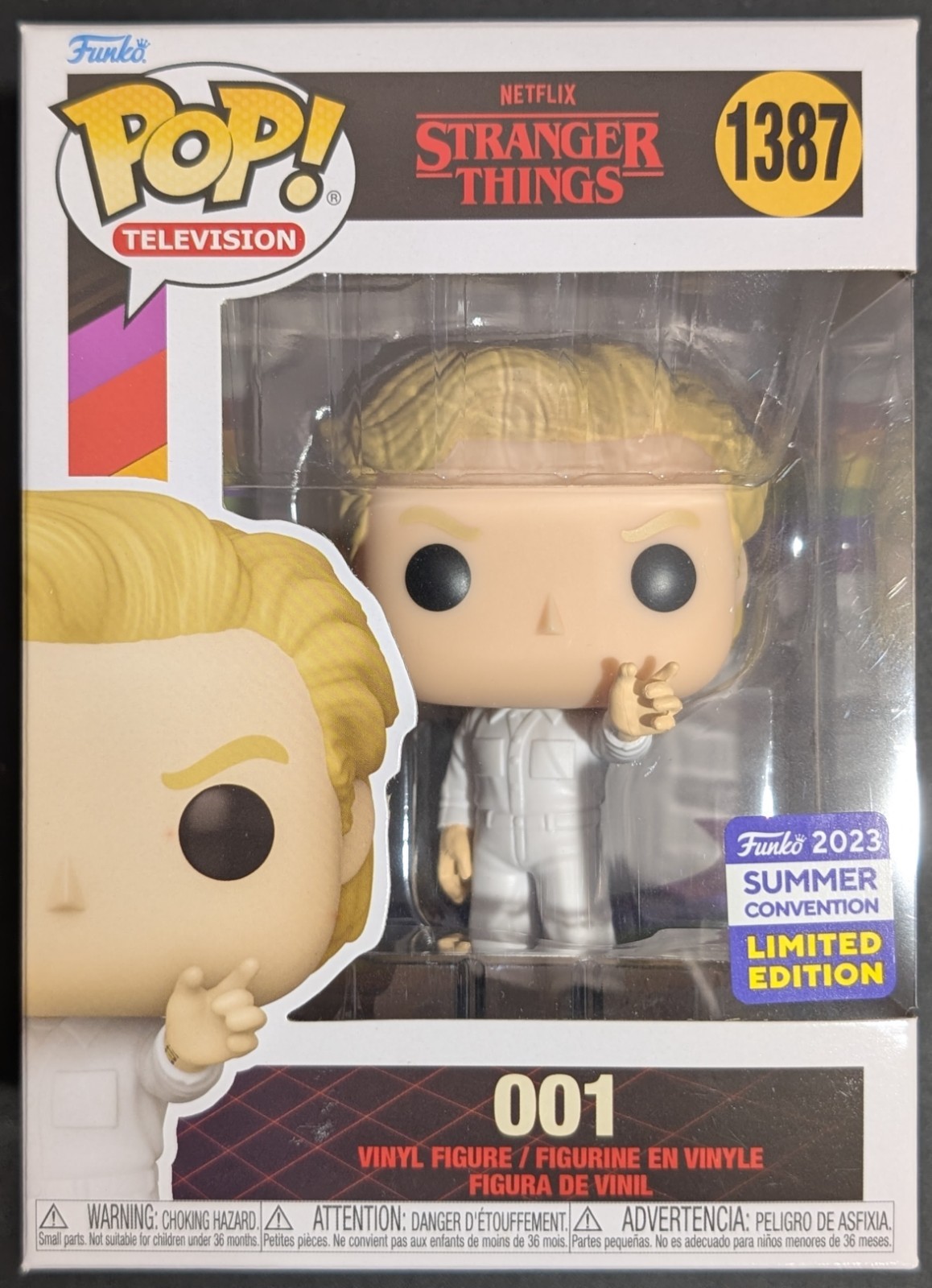 Funko Pop 001 #1387 - 2023 Summer Convention SDCC Exclusive - Stranger Things
