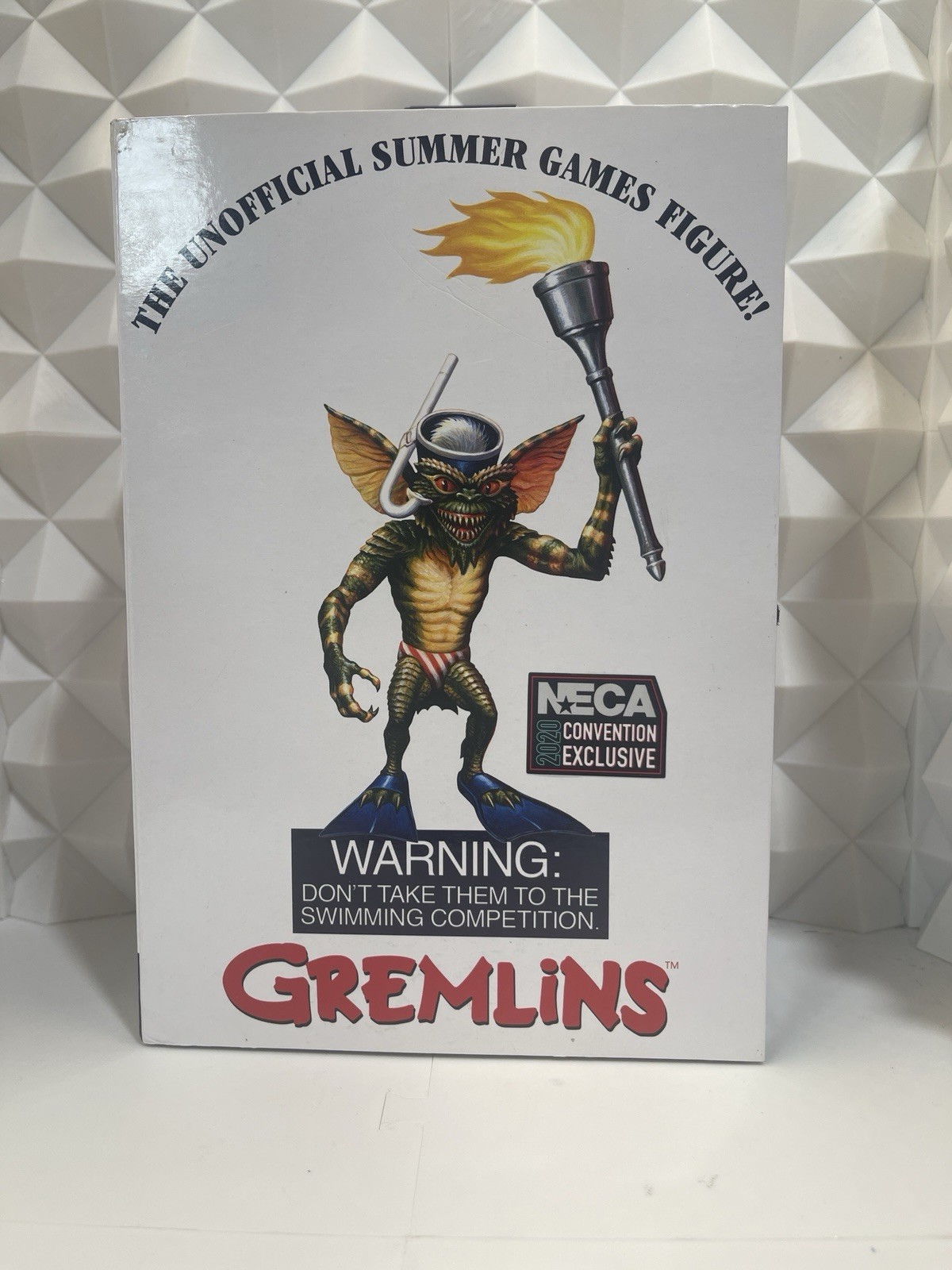 NECA Gremlins Stripe 2020 SDCC Convention Unofficial Summer Games Action Figure NECA Gremlins Stripe 2020 SDCC Convention Unofficial Summer Games Action Figure