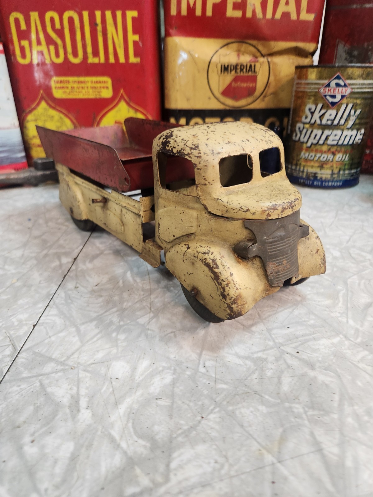 Vintage Turner Toys? Pressed Steel Dump Truck 1930\'s Vintage Turner Toys? Pressed Steel Dump Truck 1930\'s