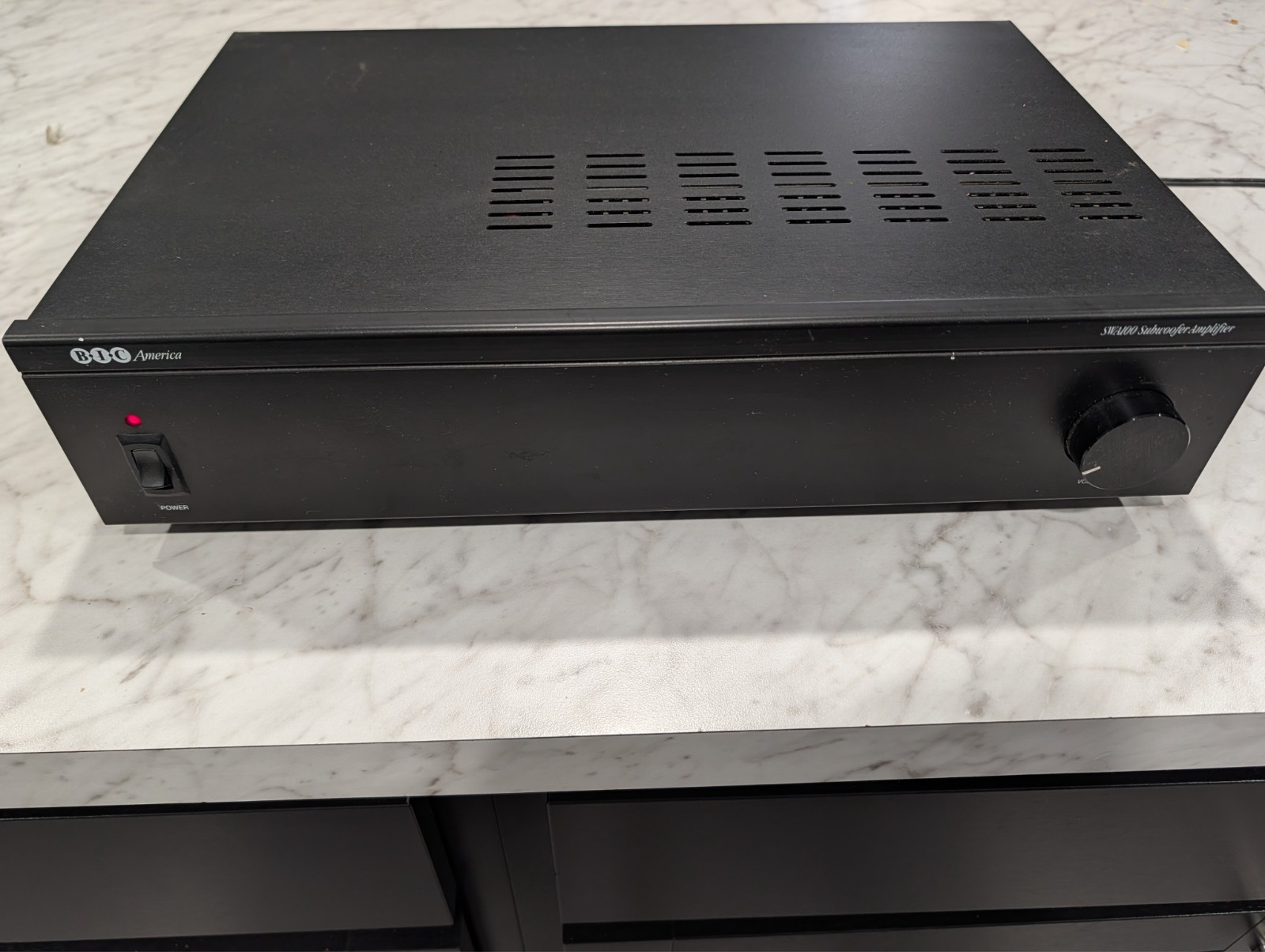BIC America SWA100 Standalone Subwoofer Amplifier Great Condition