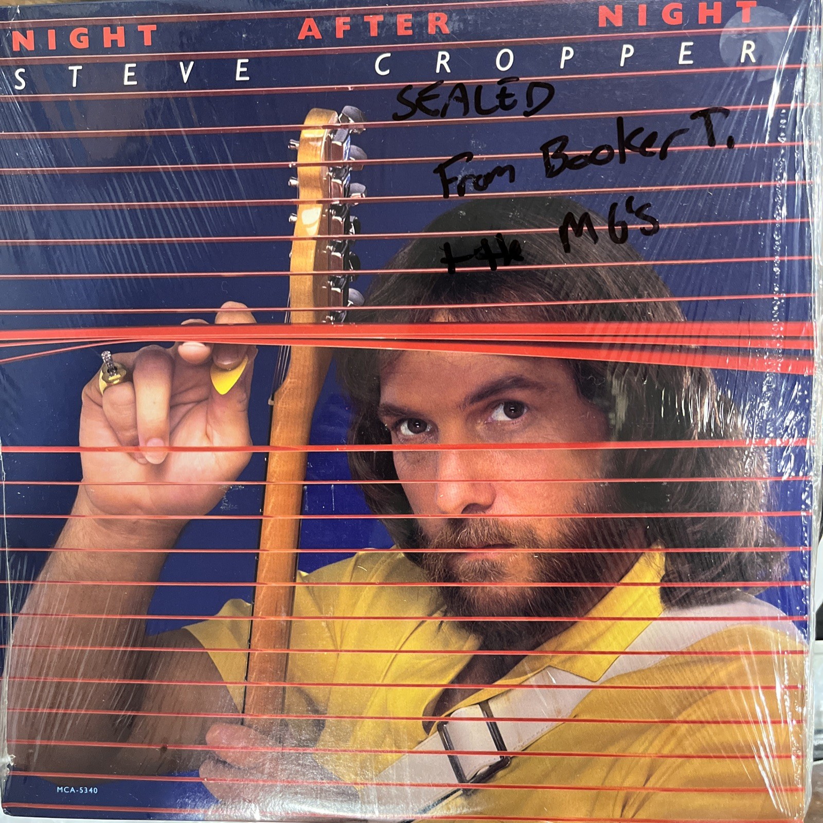 Steve Cropper - Night After Night Vinyl Record 1st Press Sealed New Old Stock Steve Cropper - Night After Night Vinyl Record 1st Press Sealed New Old Stock