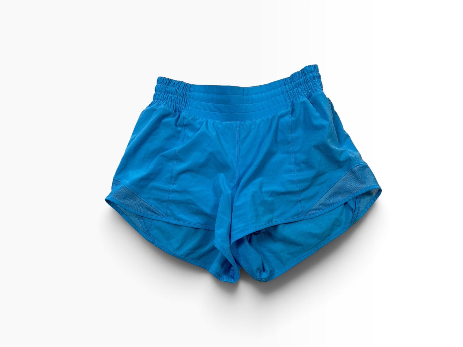 Blue Lululemon Hotty Hot Gym Running Athletic Shorts Women\'s Size 4