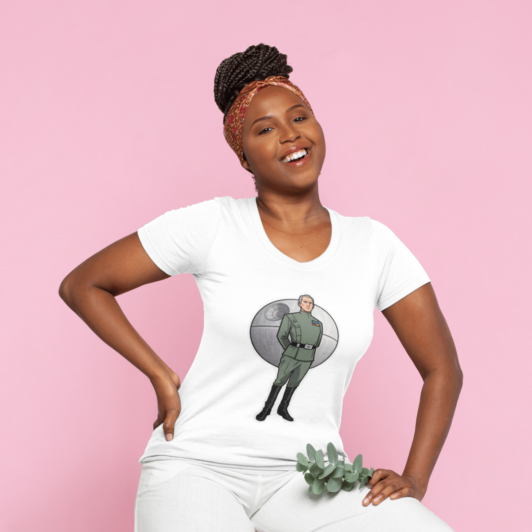 Custom Grand Moff Tarkin Character Unisex T-Shirt #1